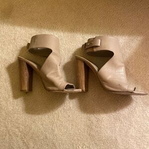 Vince Leather Slingback 